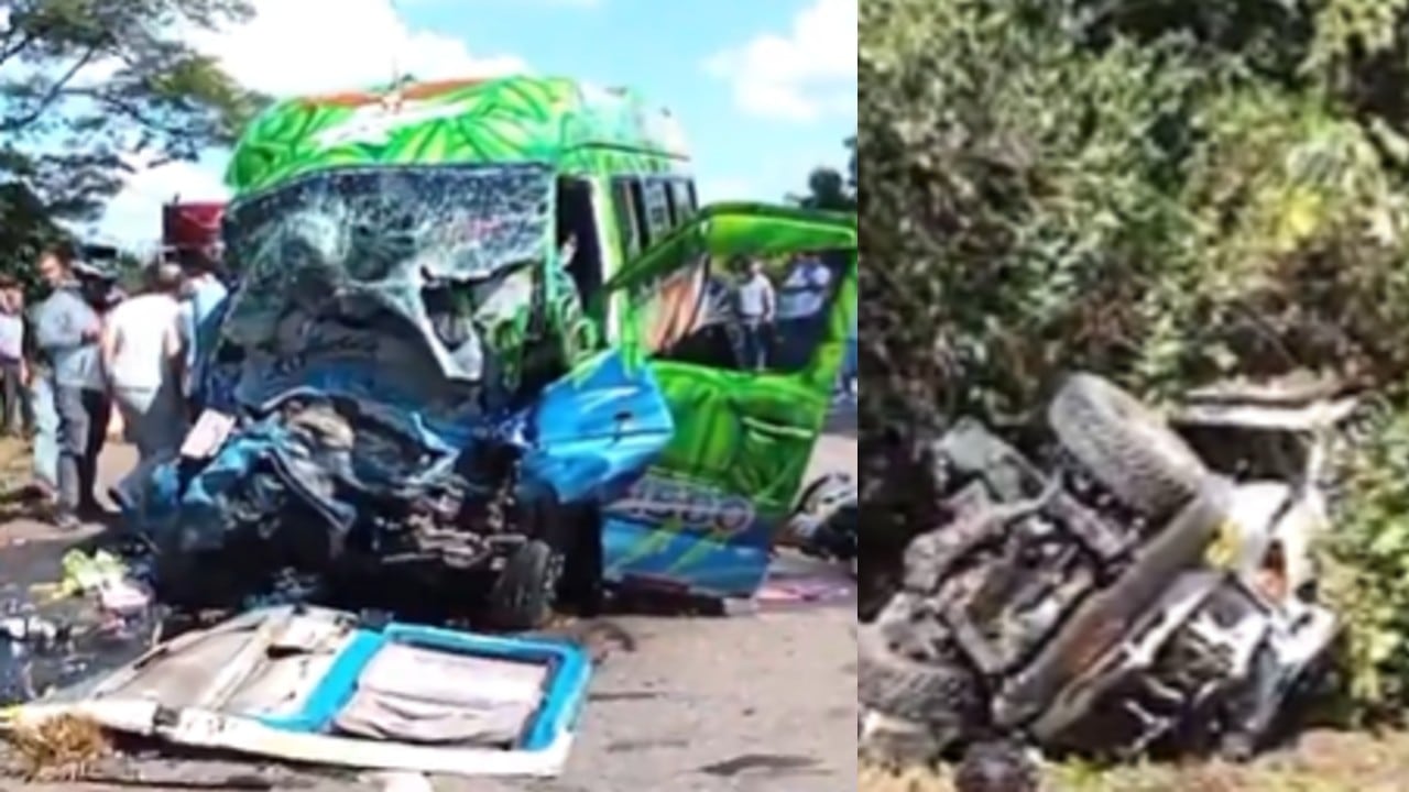 Reportan grave accidente en la vía Villavicencio-Puerto López: choque múltiple deja varios heridos