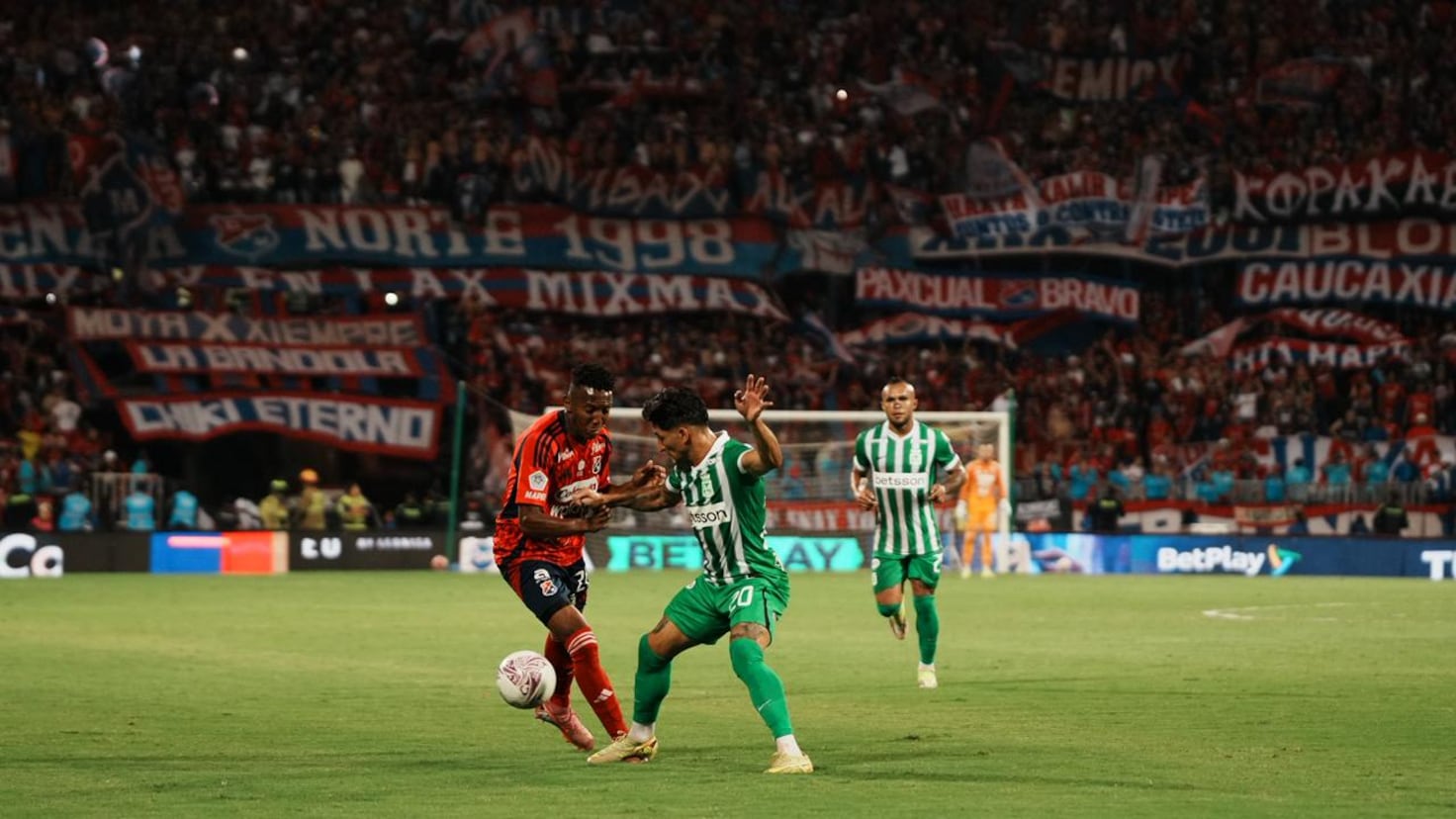 Atlético Nacional 2 - 1 Independiente Medellín: Resultado, resumen y goles