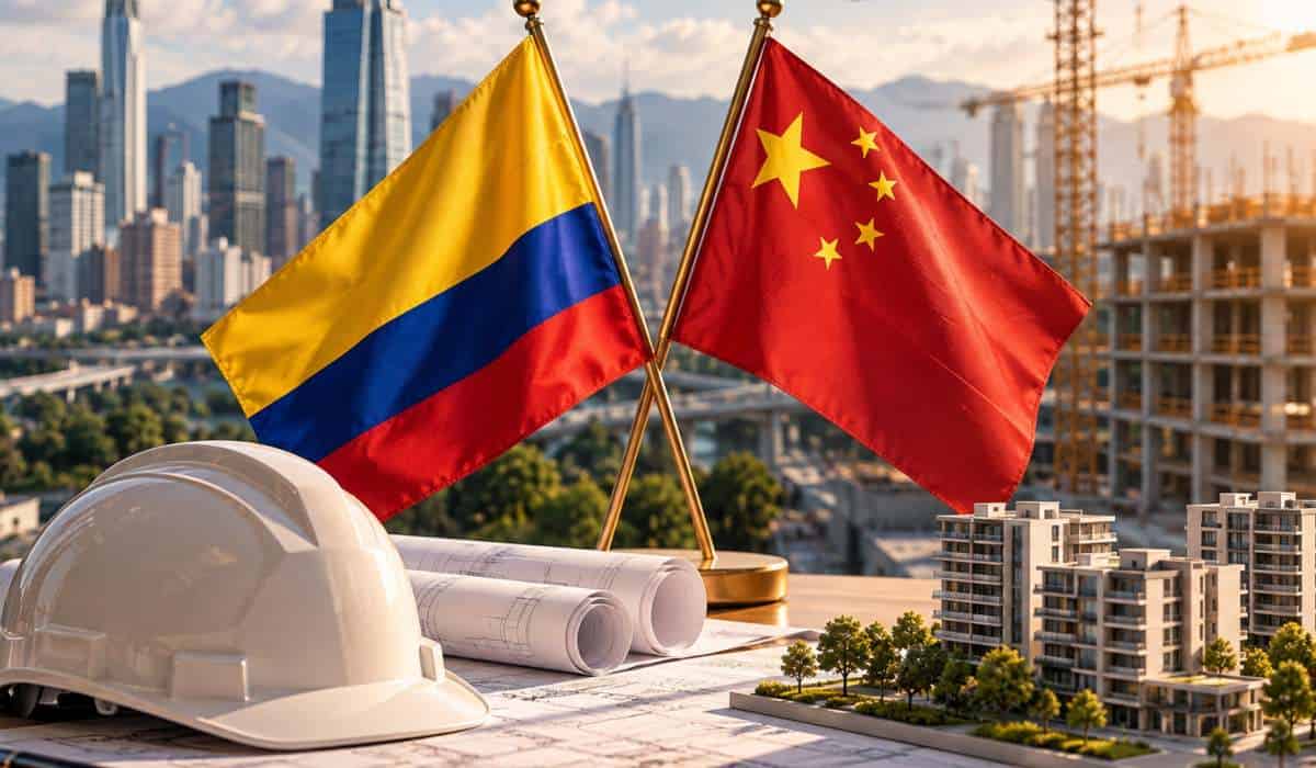 Colombia firma acuerdo con China para impulsar nuevas tecnologías en construcción y vivienda