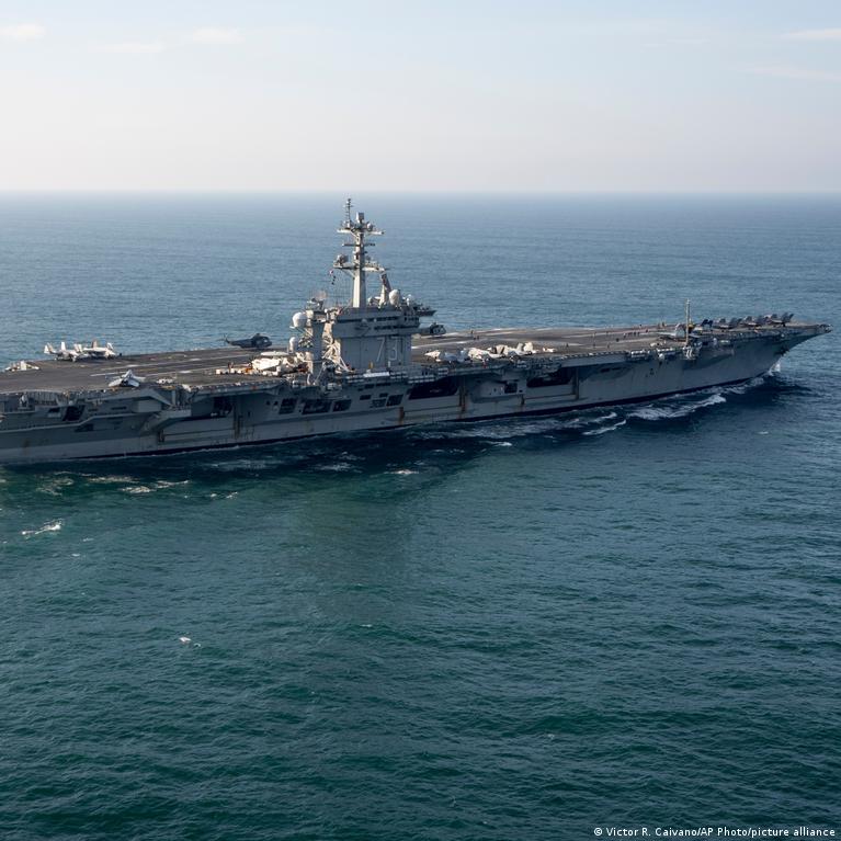 EE.UU. envía un tercer portaaviones a Oriente Medio