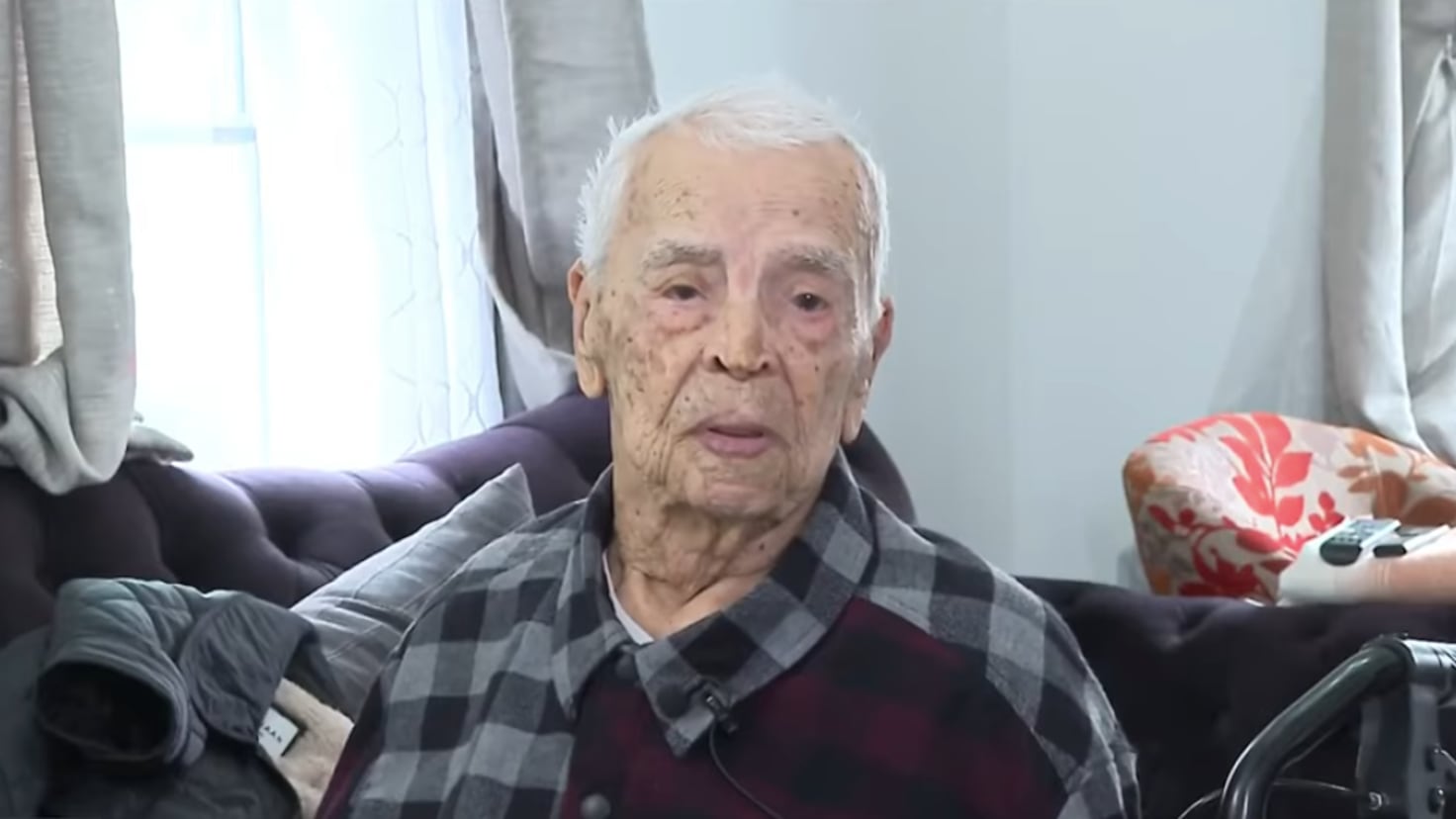 Luis Cano (111 años), colombiano y uno de los hombres más longevos de Estados Unidos: “Hice ejercicio hasta lo