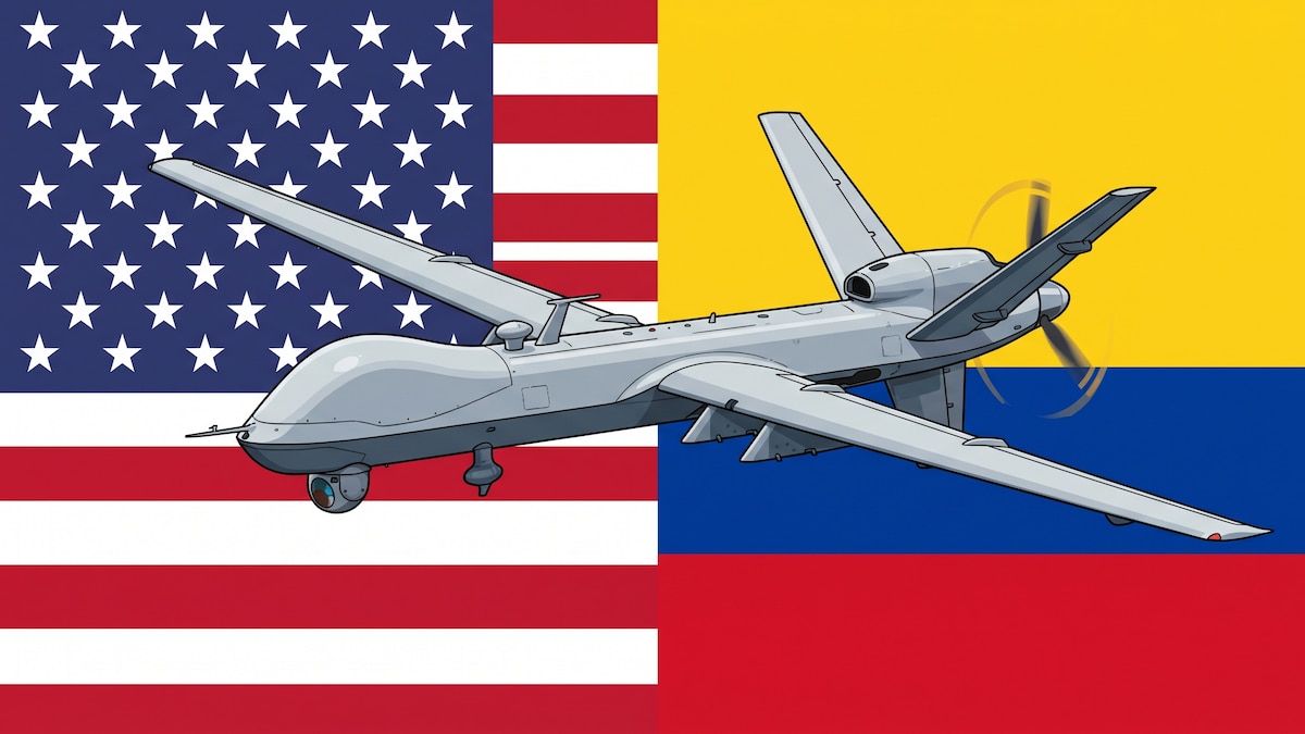 Estados Unidos desplegará drones MQ-9 Reaper a Colombia para ampliar ofensiva militar contra el narcotráfico